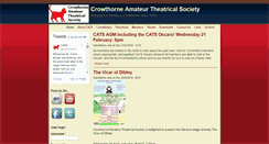 Desktop Screenshot of catswebsite.co.uk